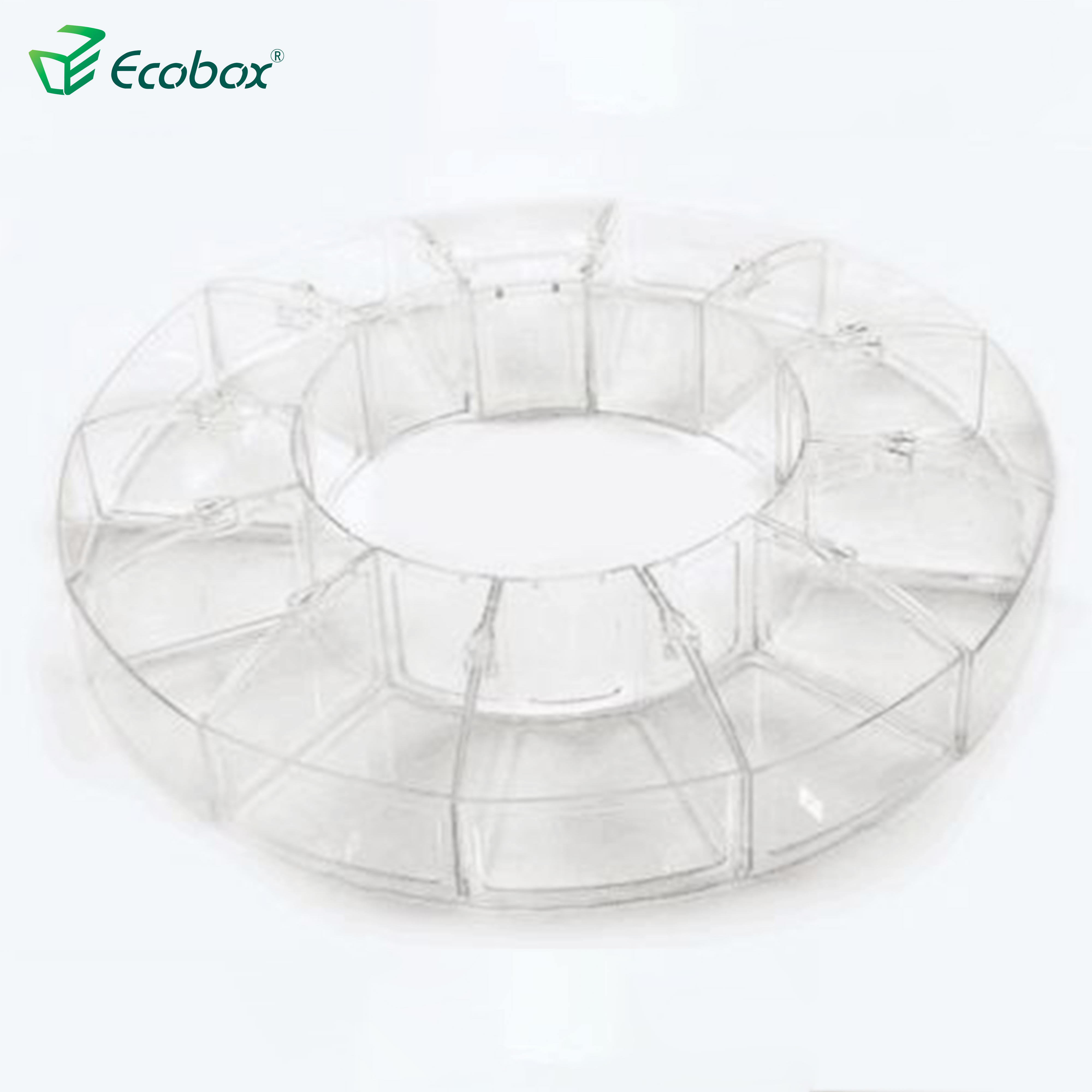Ecobox SPH-009 Contenedor de alimentos a granel en forma de arco para supermercado industrial de alimentos