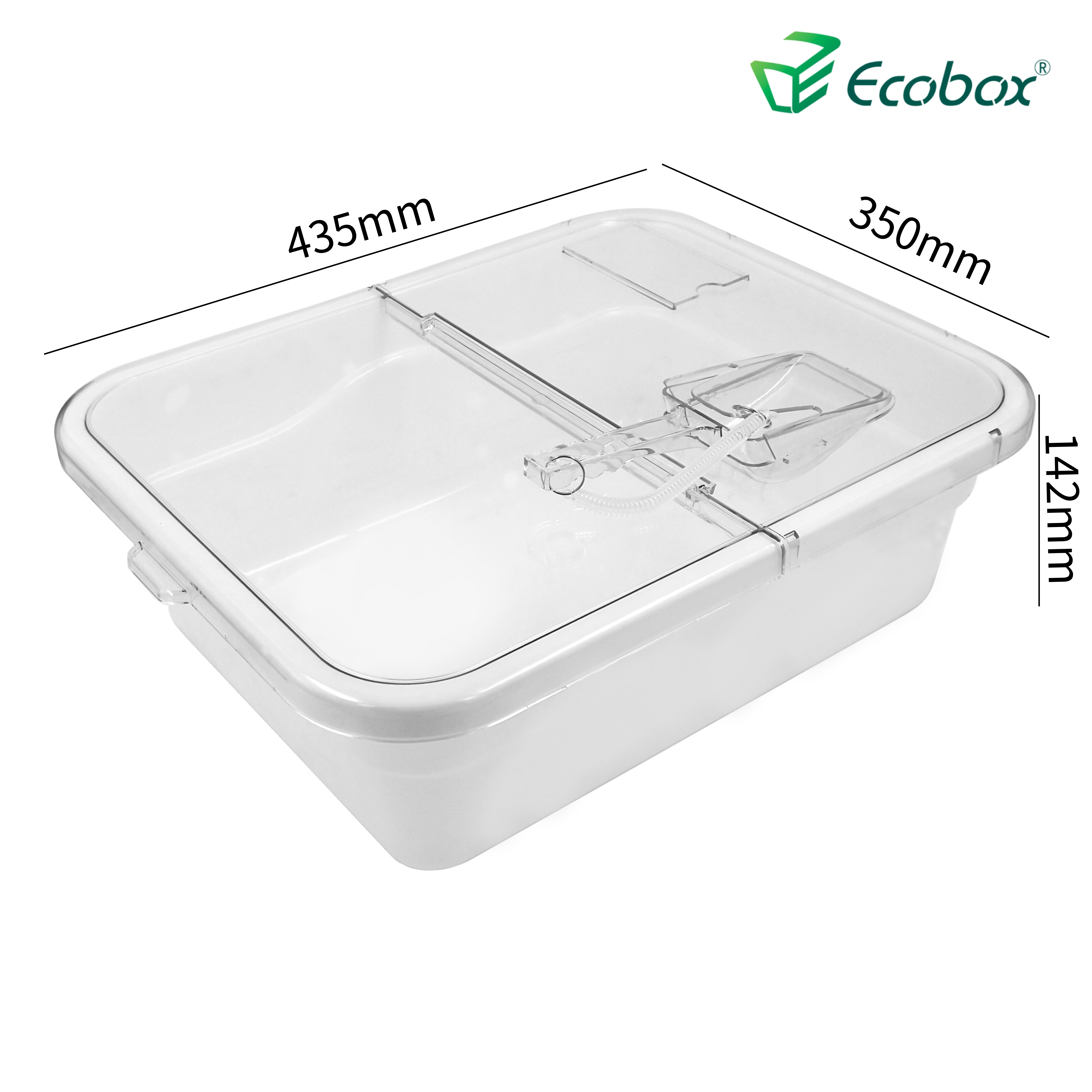Ecobox SPH-037 contenedor de alimentos a granel con cuchara
