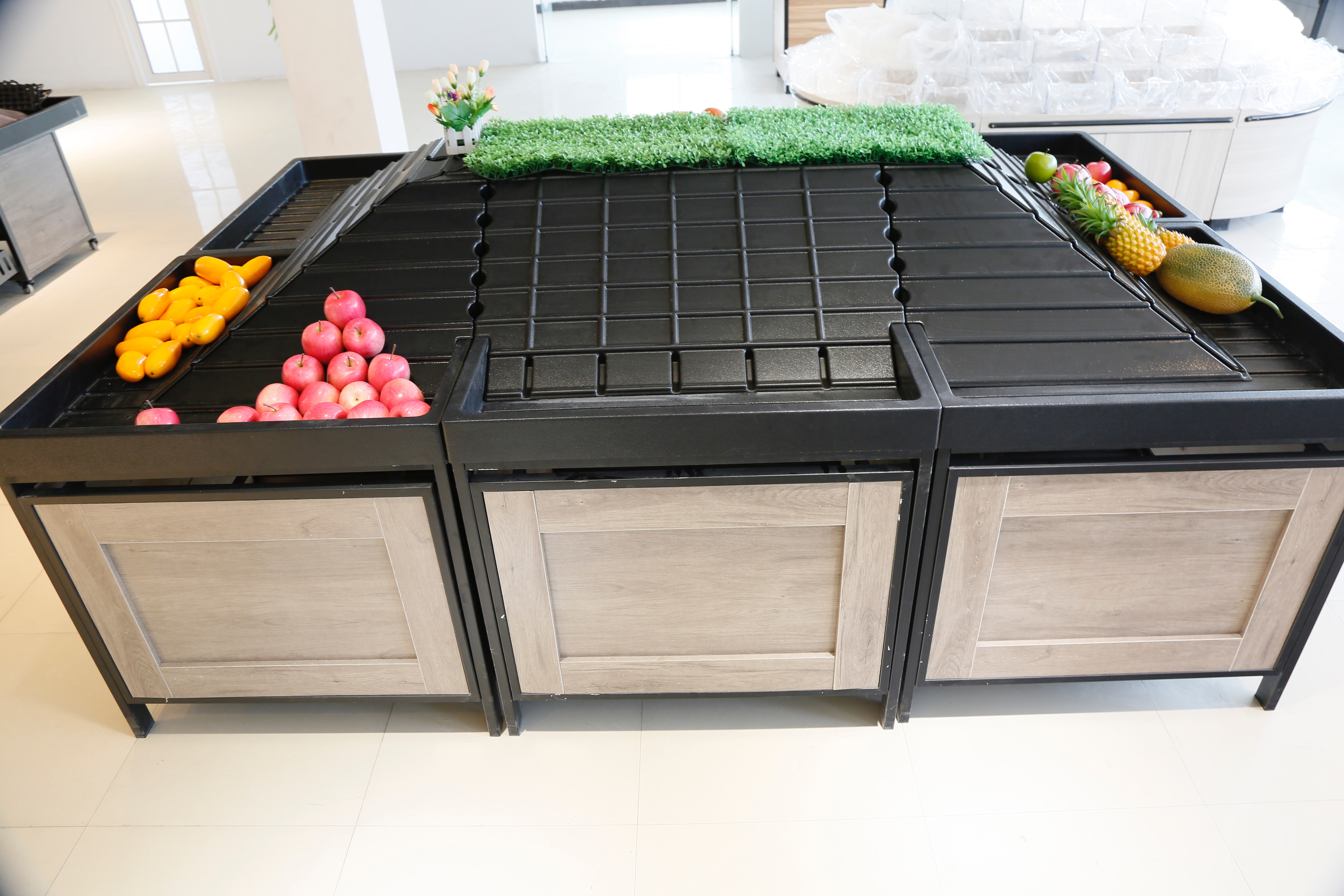 Ecobox Eco-friendly WC314 escalones frescos y vegetales