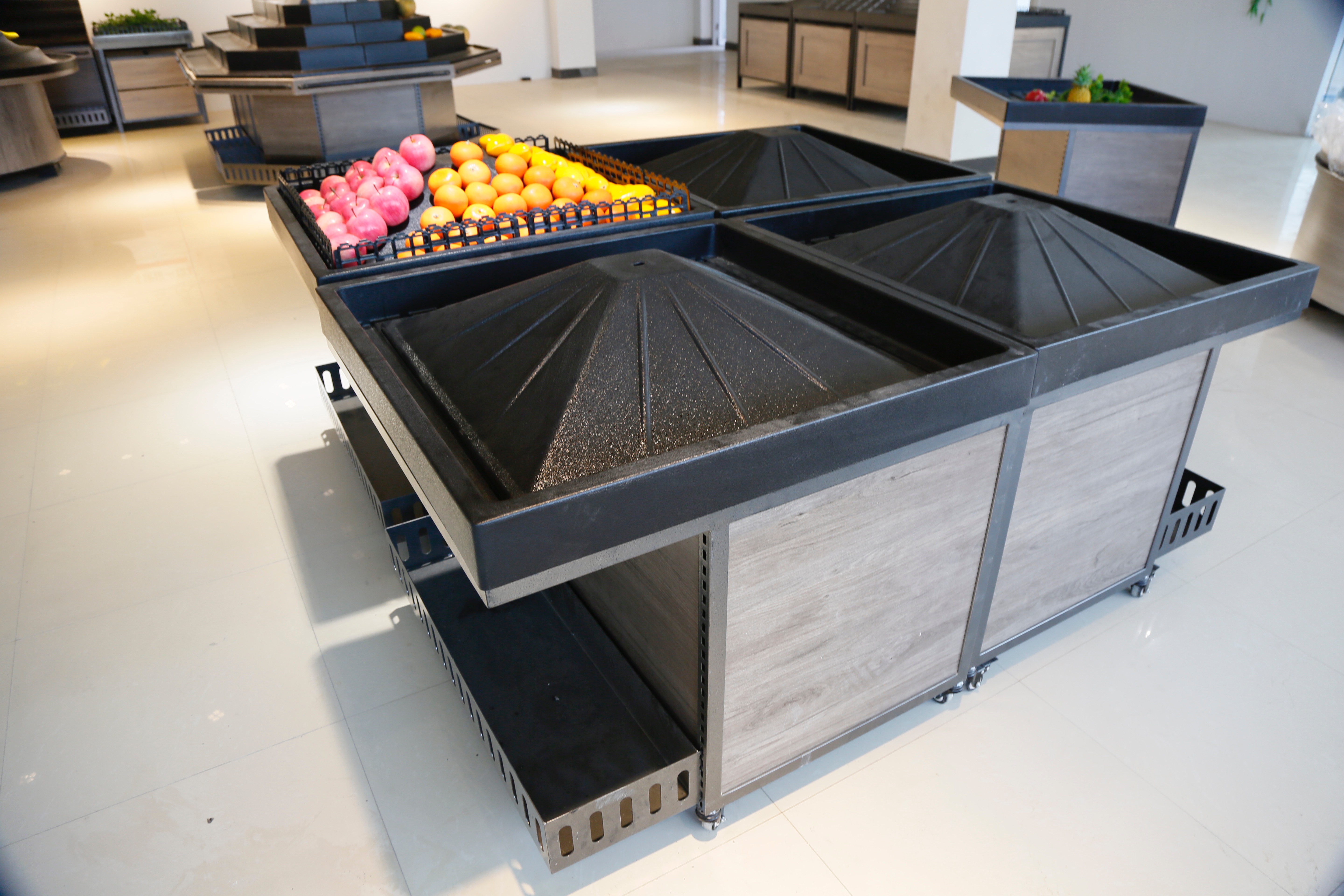 Ecobox Escalón falso de una sola fruta ecológico